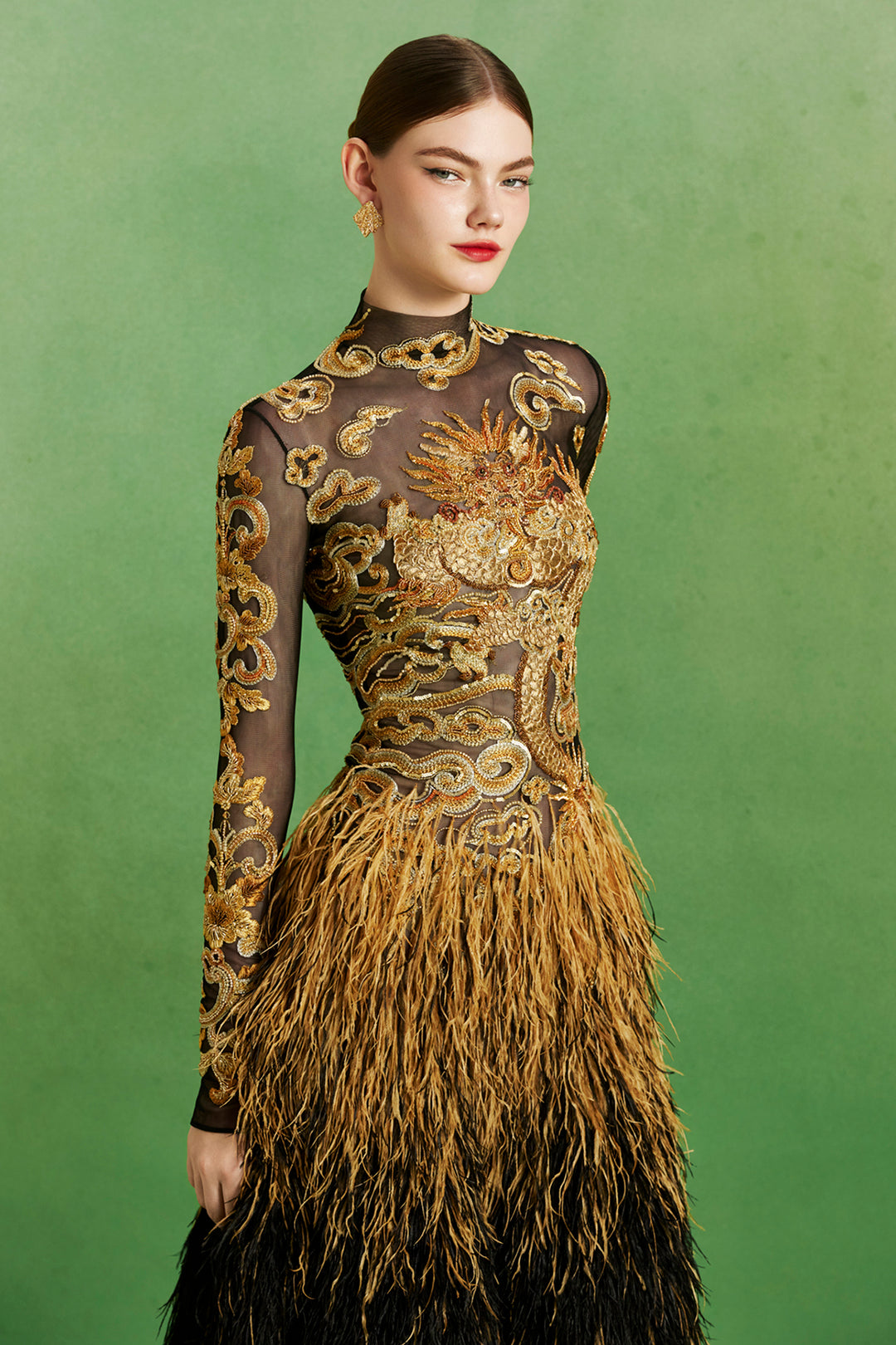 Dragon Midi Dress
