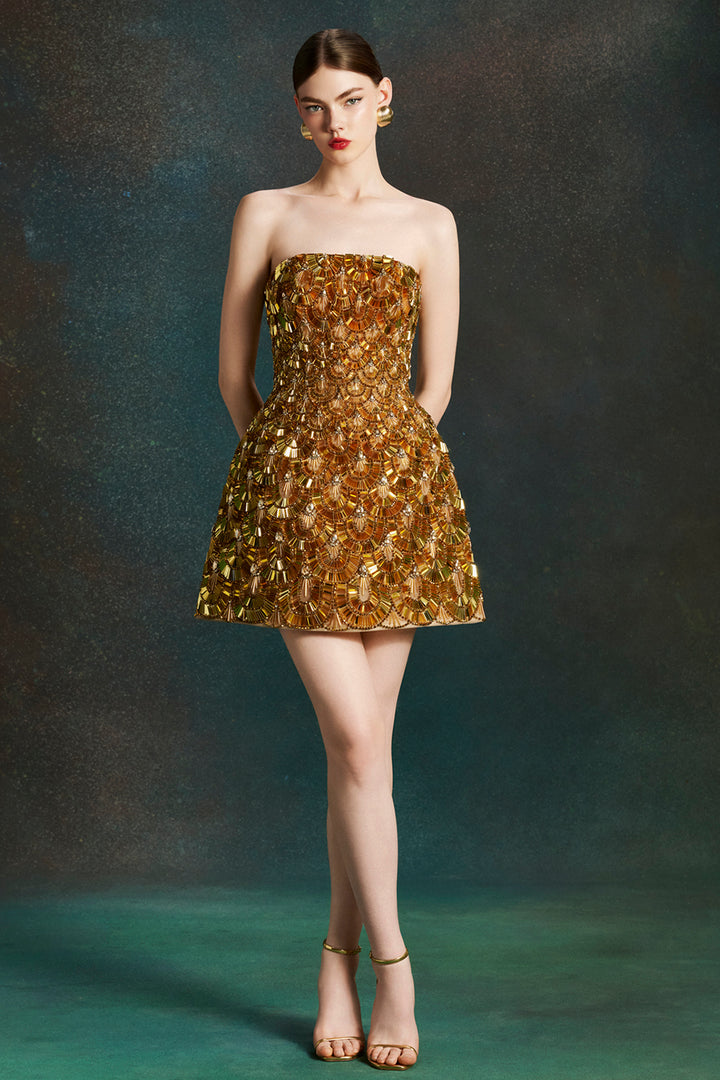 Mosaic Mini Dress