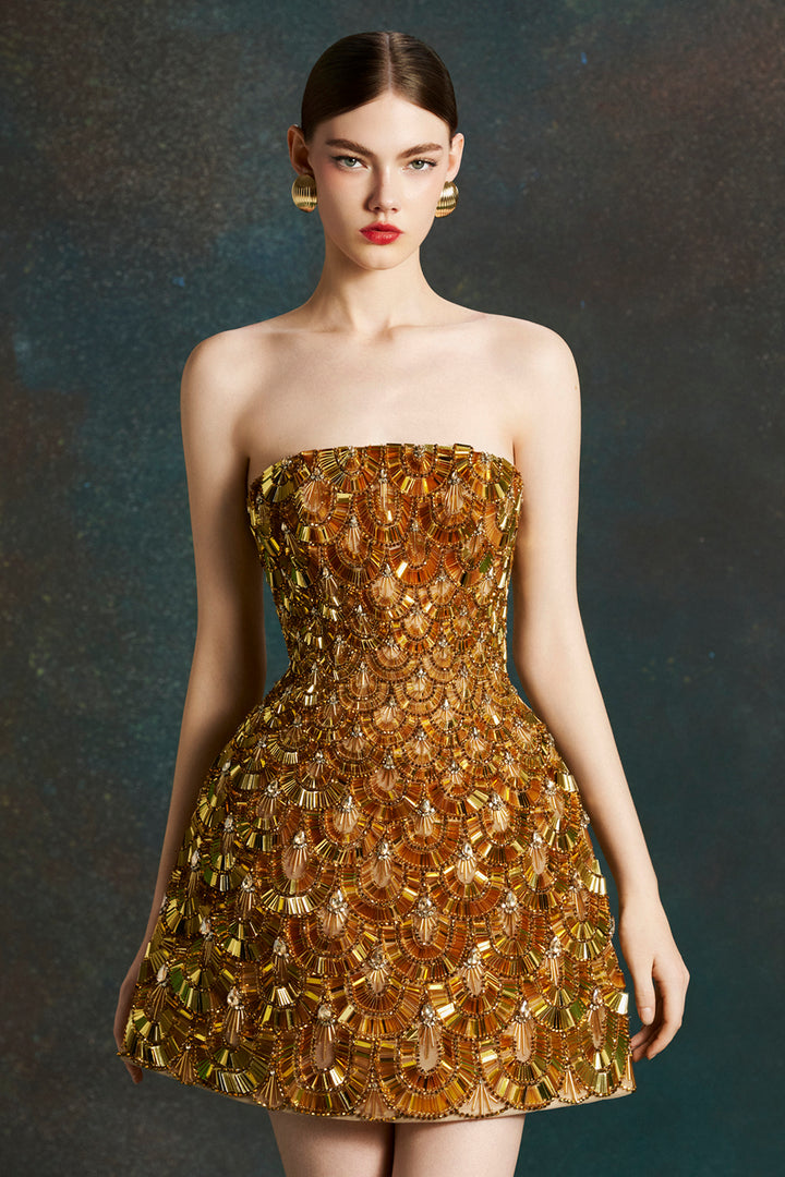 Mosaic Mini Dress