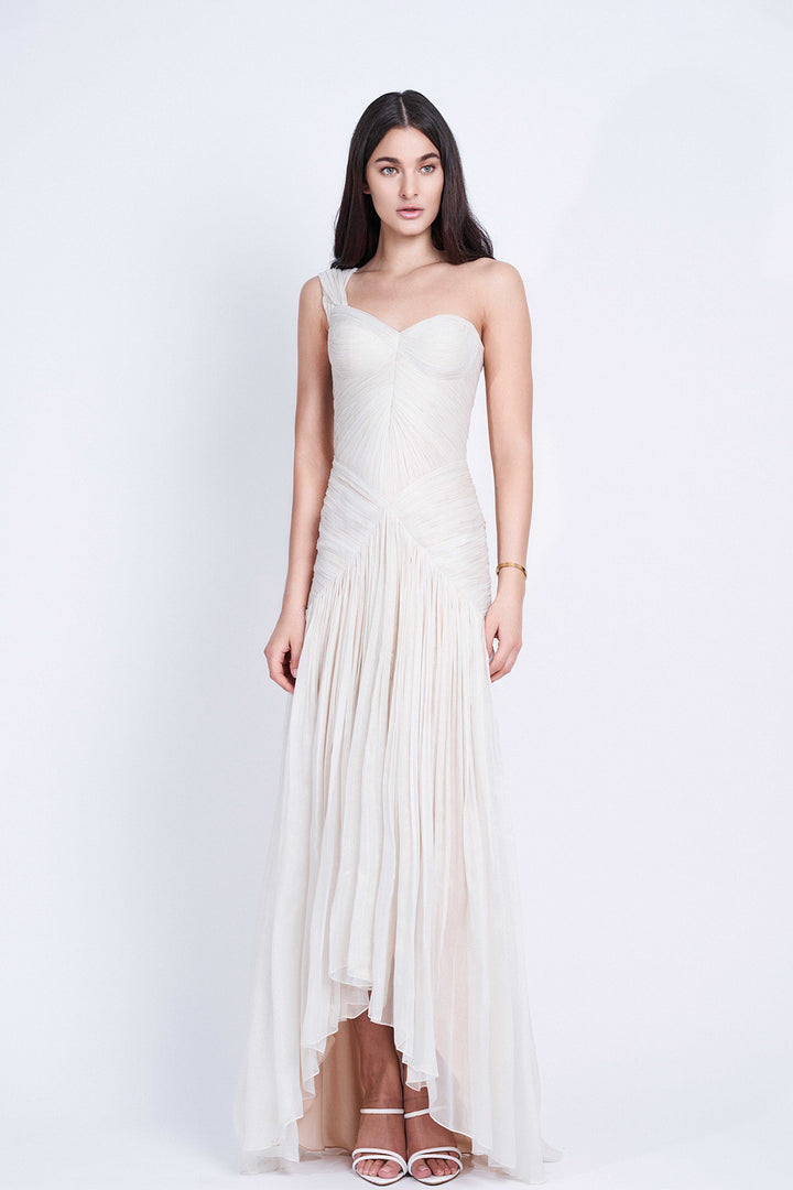 One-Shoulder A-Line Dress