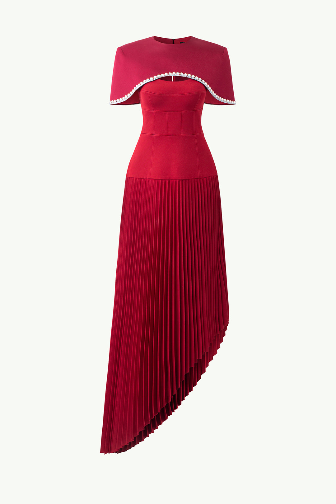 strapless pleat release midi dress authentically.b on LTK