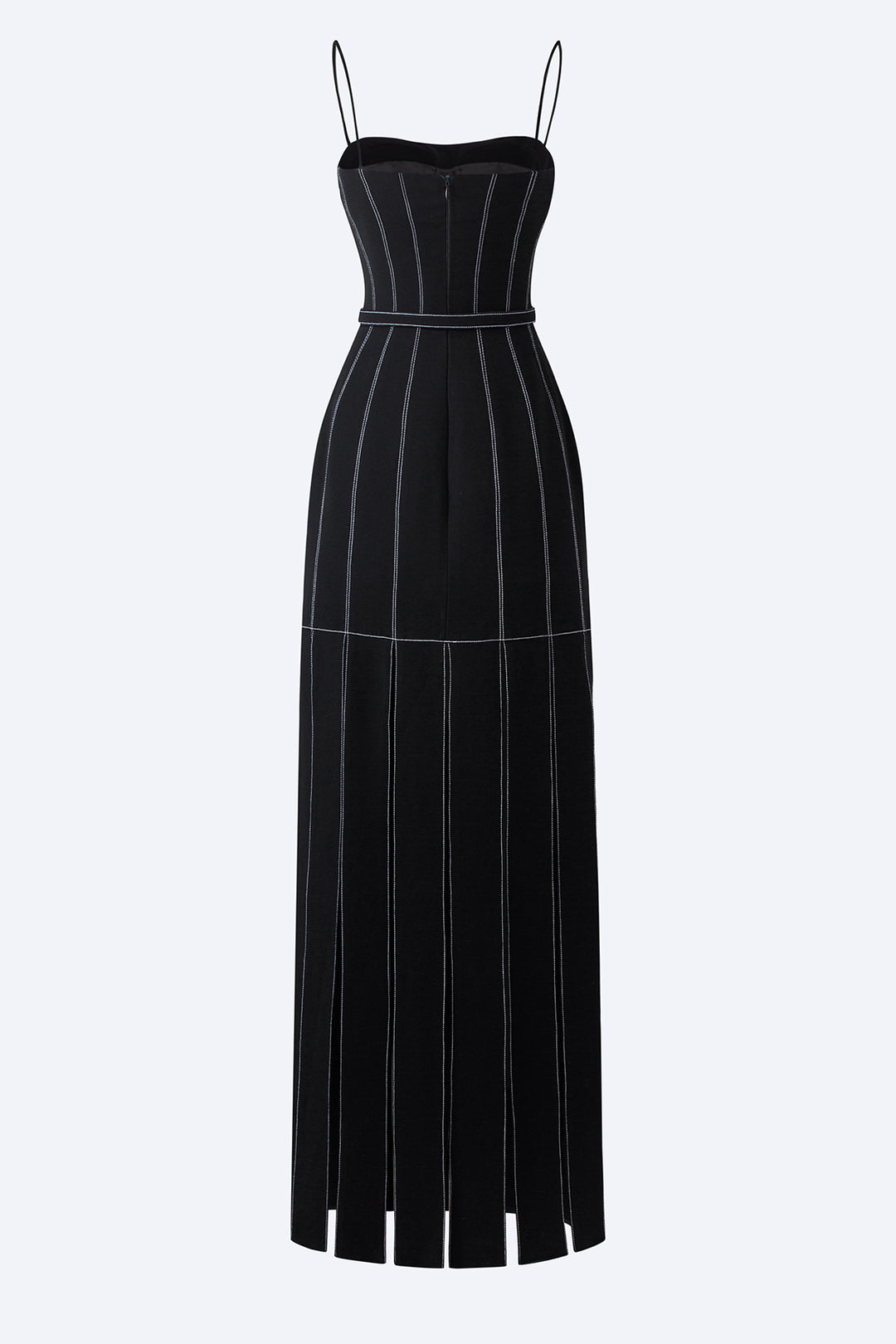 Midi Dress with A Multi Slit Skirt M.R DESIGN Midi Dress with A Multi Slit Skirt M.R DESIGN