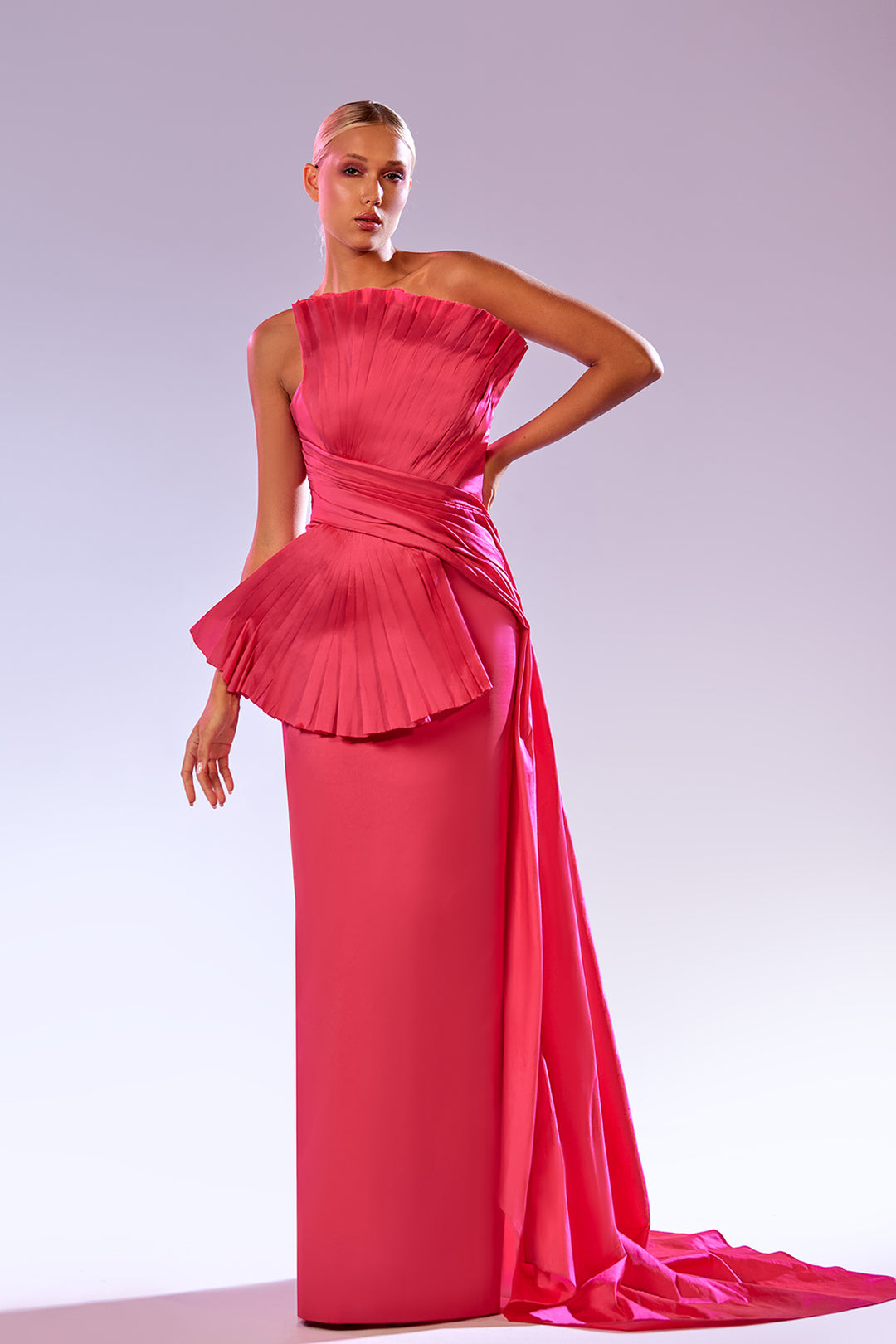 strapless taffeta maxi dress Taffeta Strapless Maxi Dress: Sweetheart Bubble Gown - Handmade
