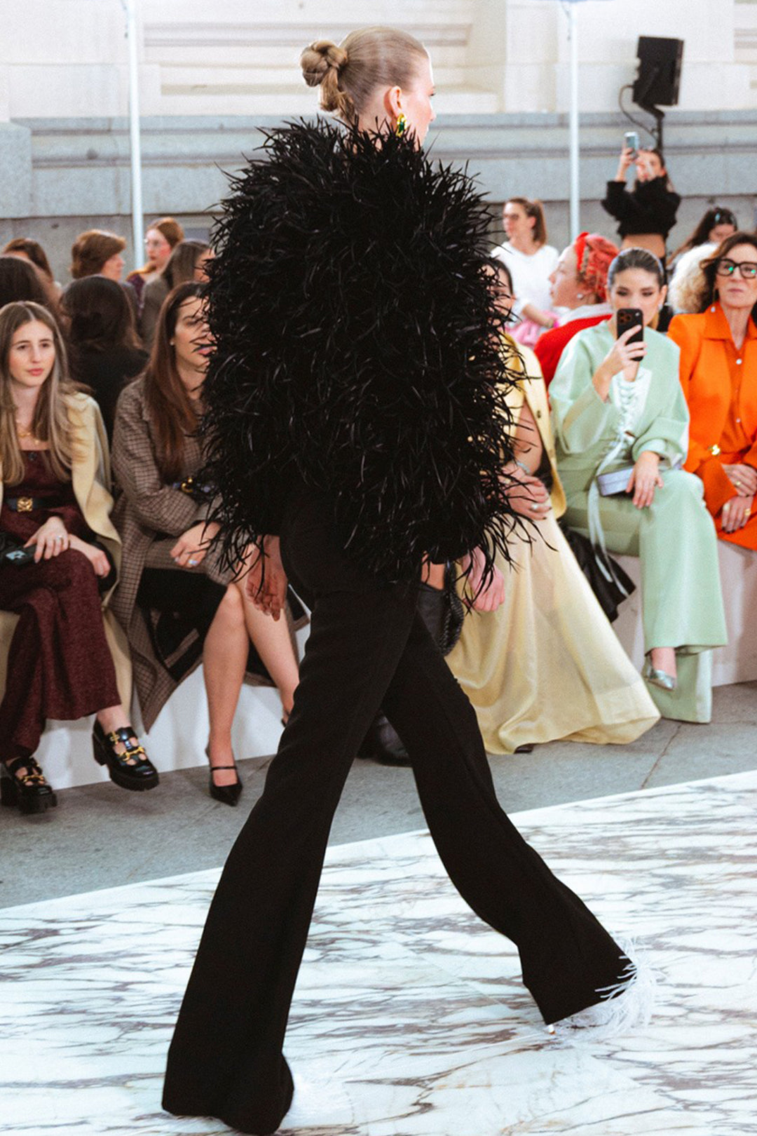 Goose Feather Coat with Long Pant