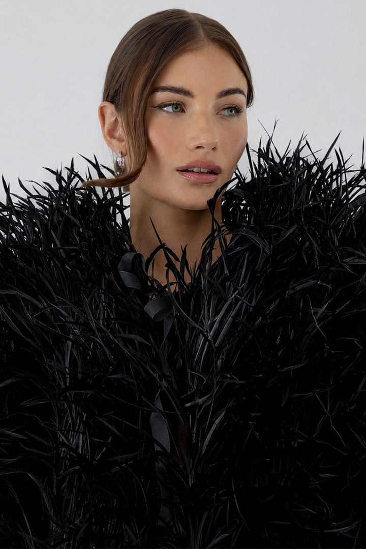 Goose Feather Coat with Long Pant