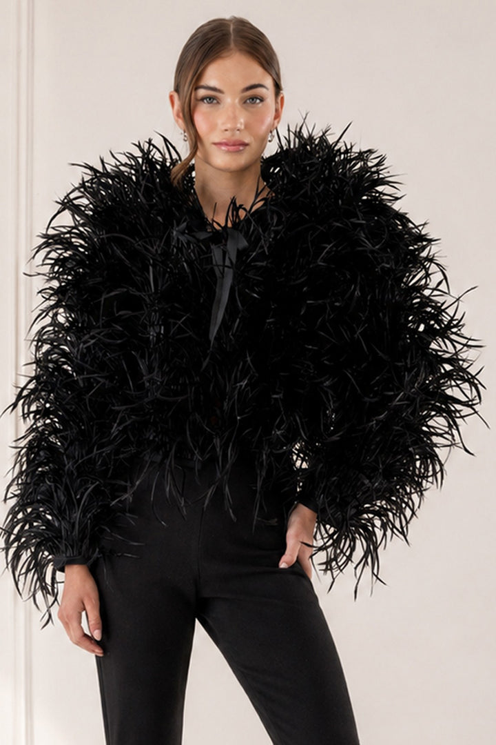 Goose Feather Coat with Long Pant