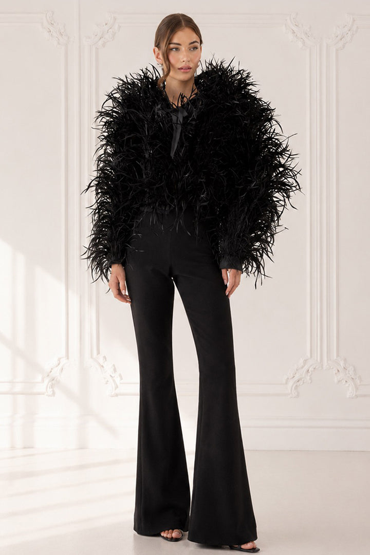 Goose Feather Coat with Long Pant