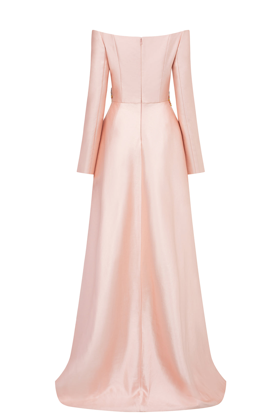 Off-The-Shoulder Skirt Flap Dress