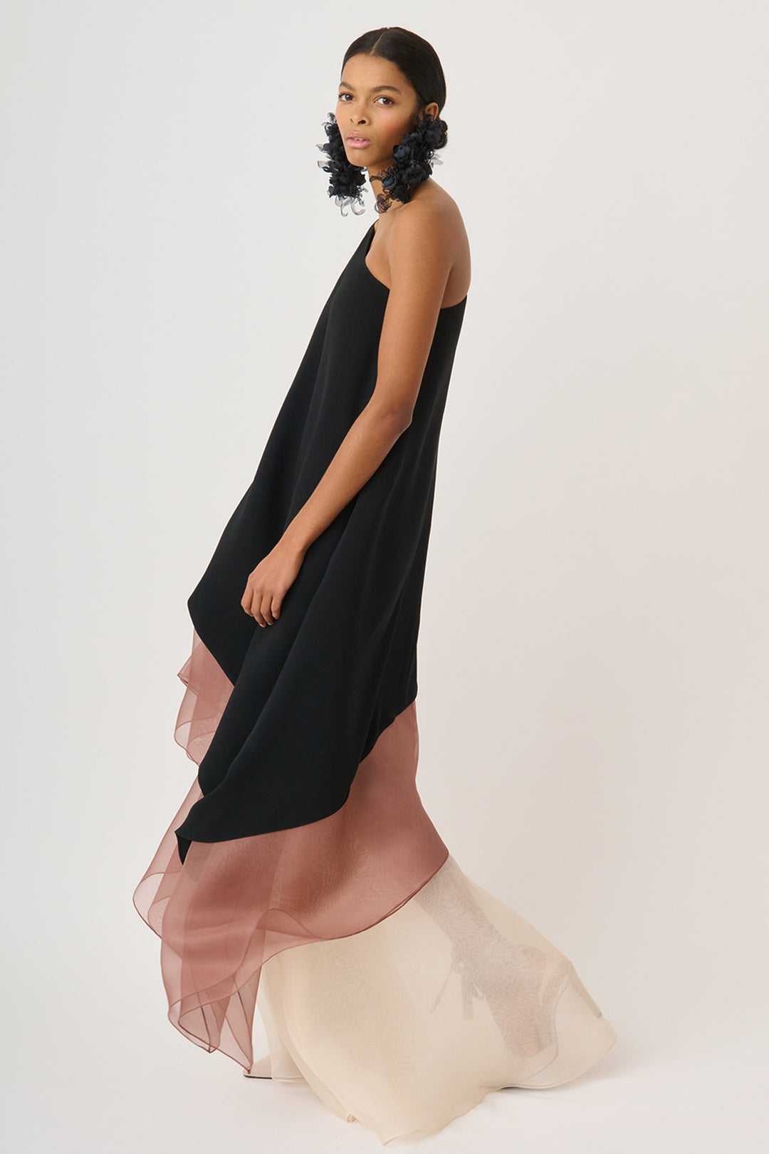 Asymmetrical One-Shoulder Sleeveless Dress