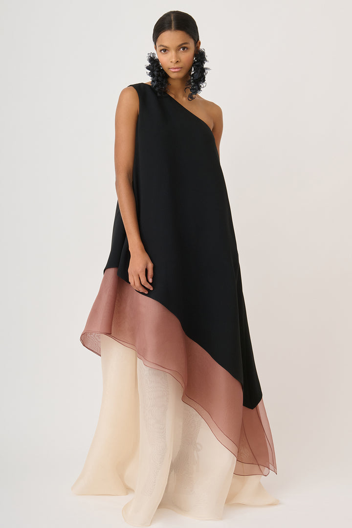 Asymmetrical One-Shoulder Sleeveless Dress