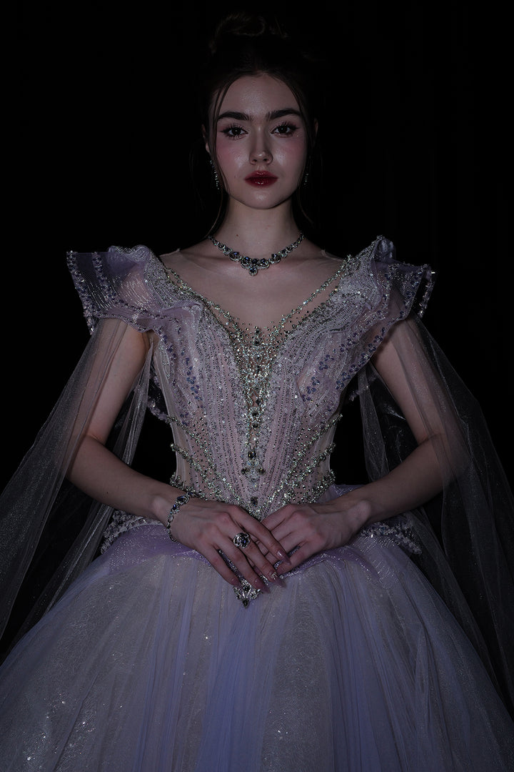 A-Line Dress with Sculpted Bodice