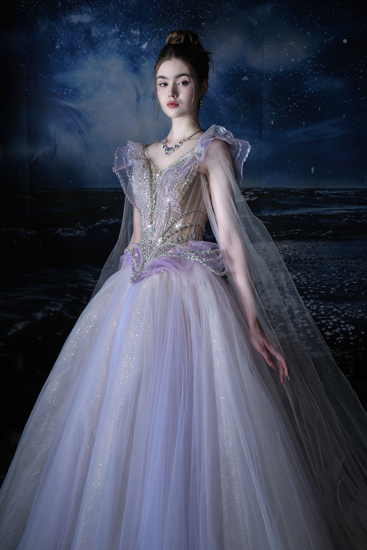 A-Line Dress with Sculpted Bodice