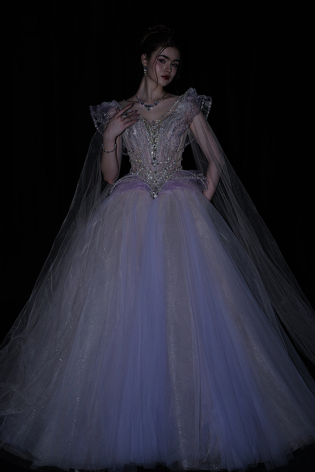 A-Line Dress with Sculpted Bodice