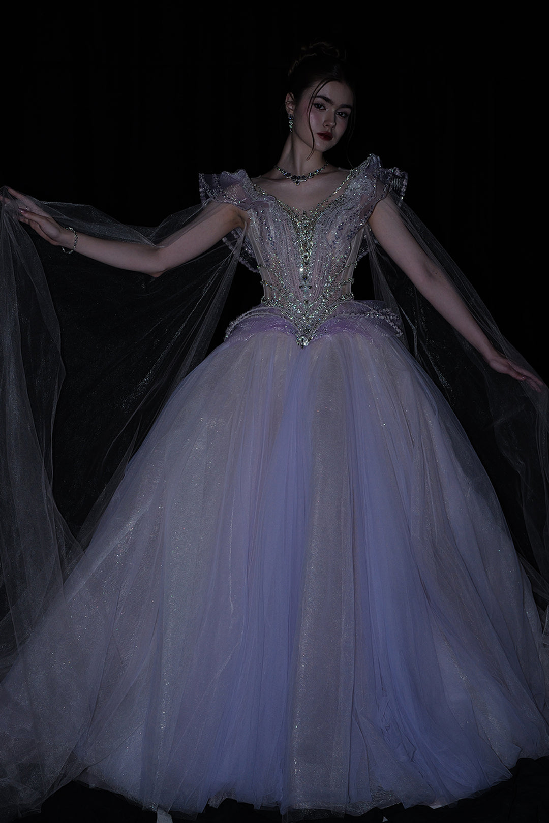 A-Line Dress with Sculpted Bodice