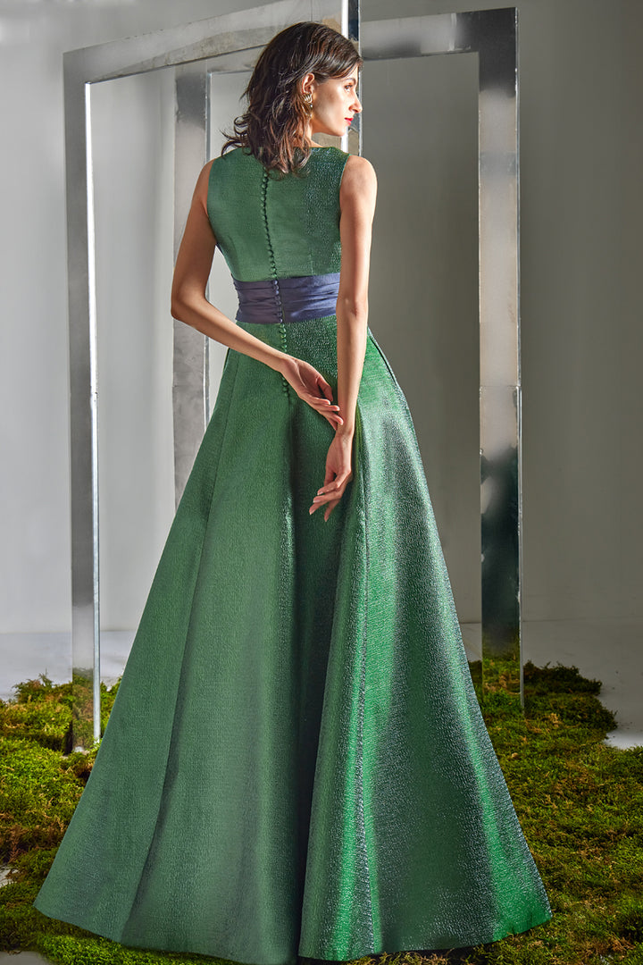 Oversized Bow with A-Line Dress