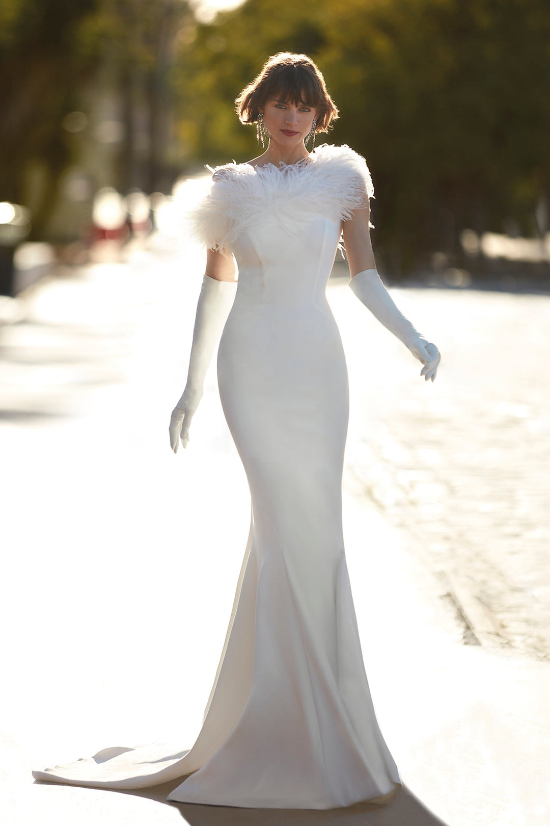 silhouette mermaid wedding dress Mermaid wedding dresses - your pretty silhouette