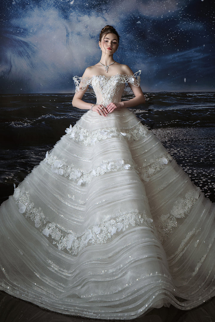 Floral Lace A-line Dress