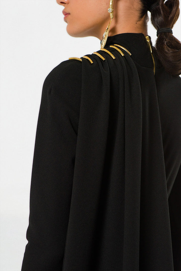 Long Jumpsuit with Long Sleeves