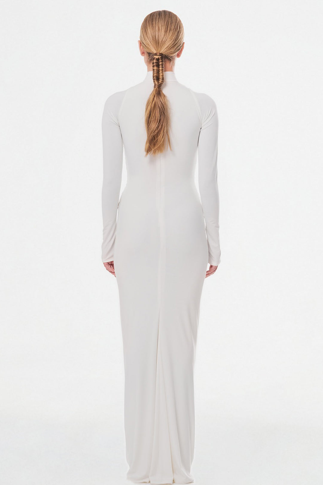 Straight Cut Midi Length Dress