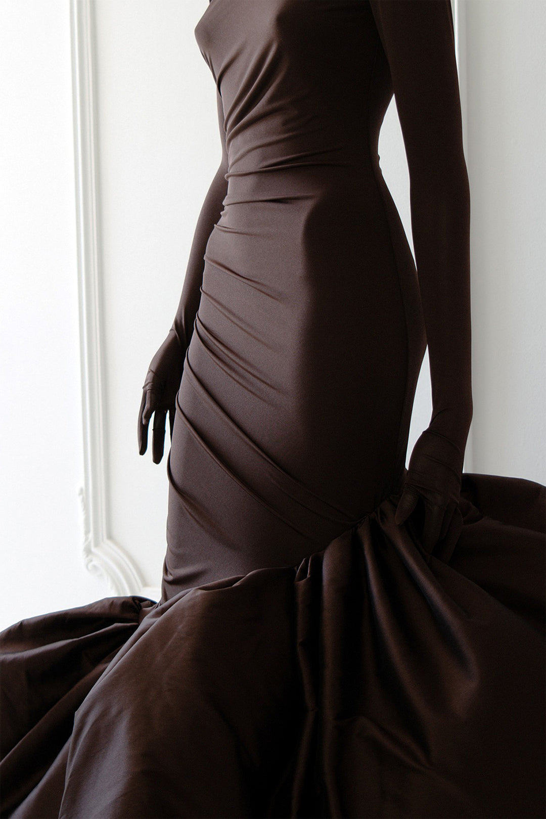 Midi Dress with Long Sleeve