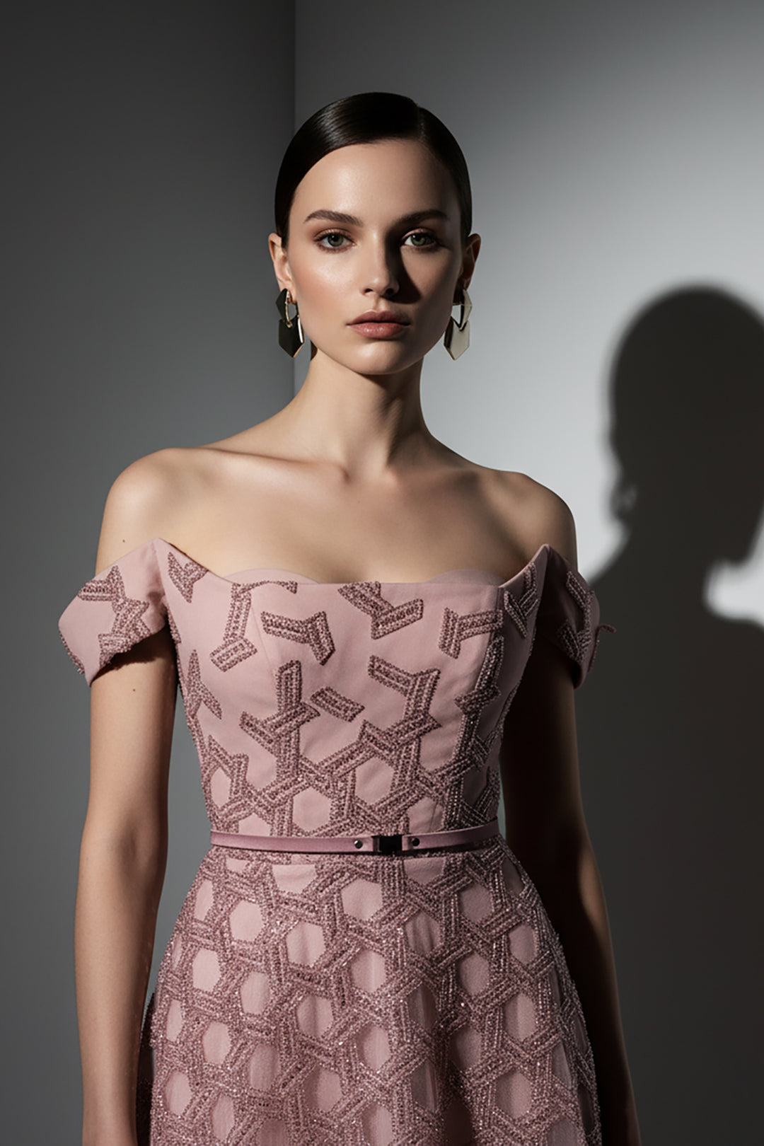 Beaded Bodice and Skirt Tulle Dress