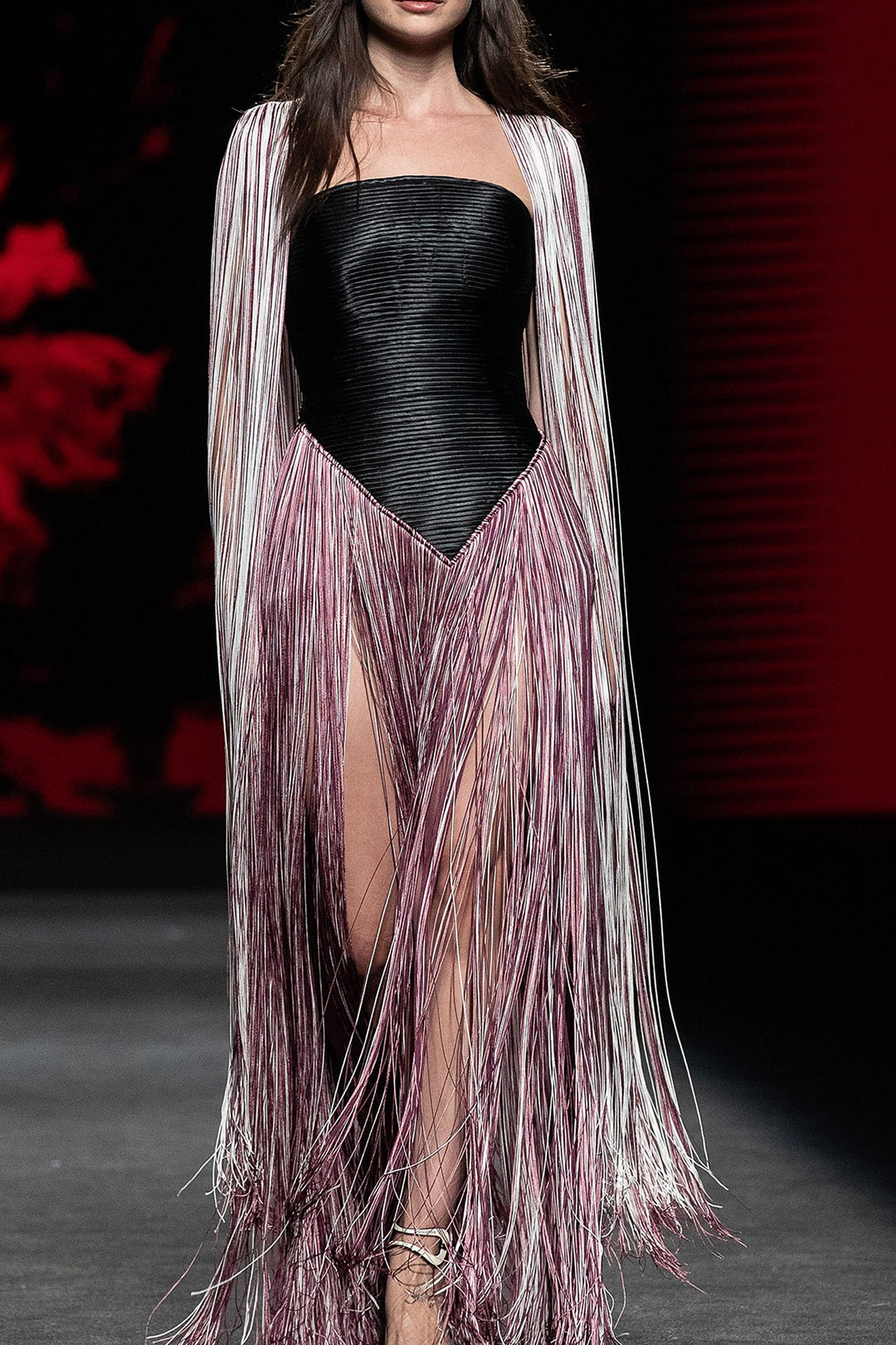 Fringed Long Dress Lyon