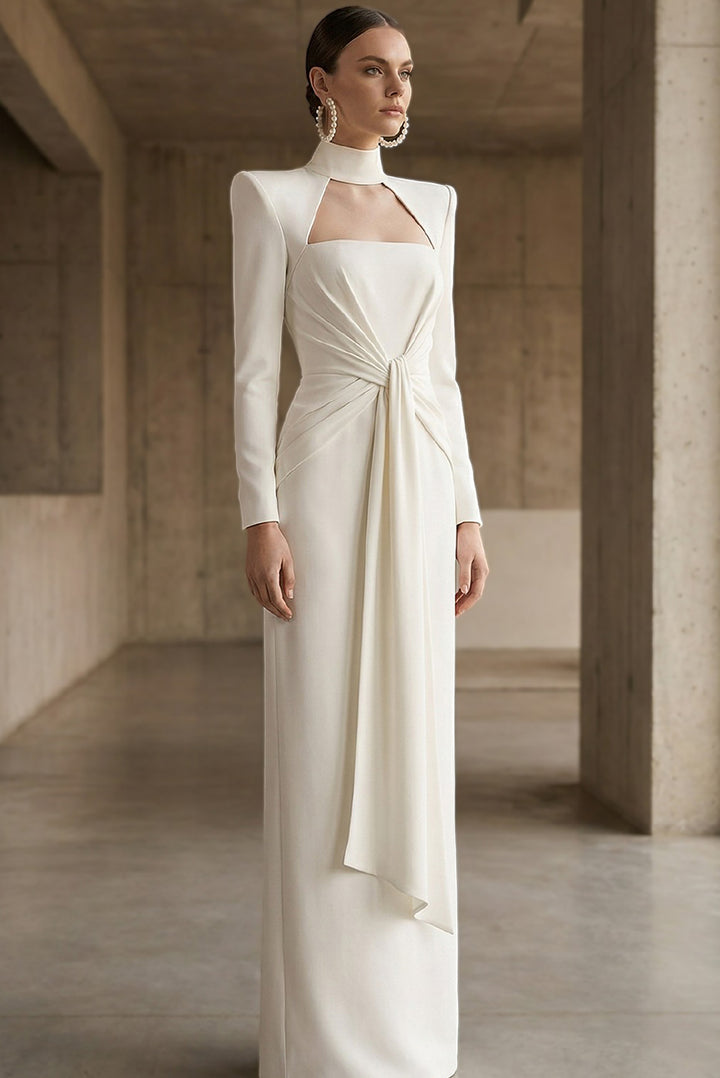Long Dress Pre-Wedding Parties and Civil Brides