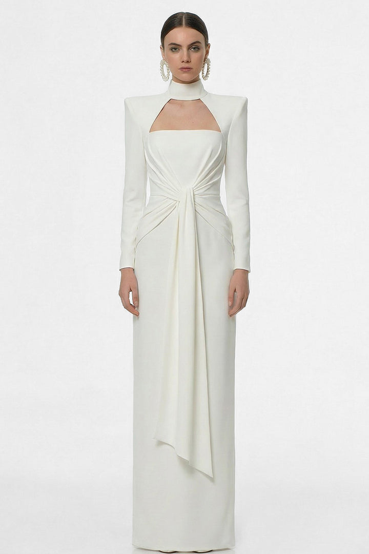 Long Dress Pre-Wedding Parties and Civil Brides