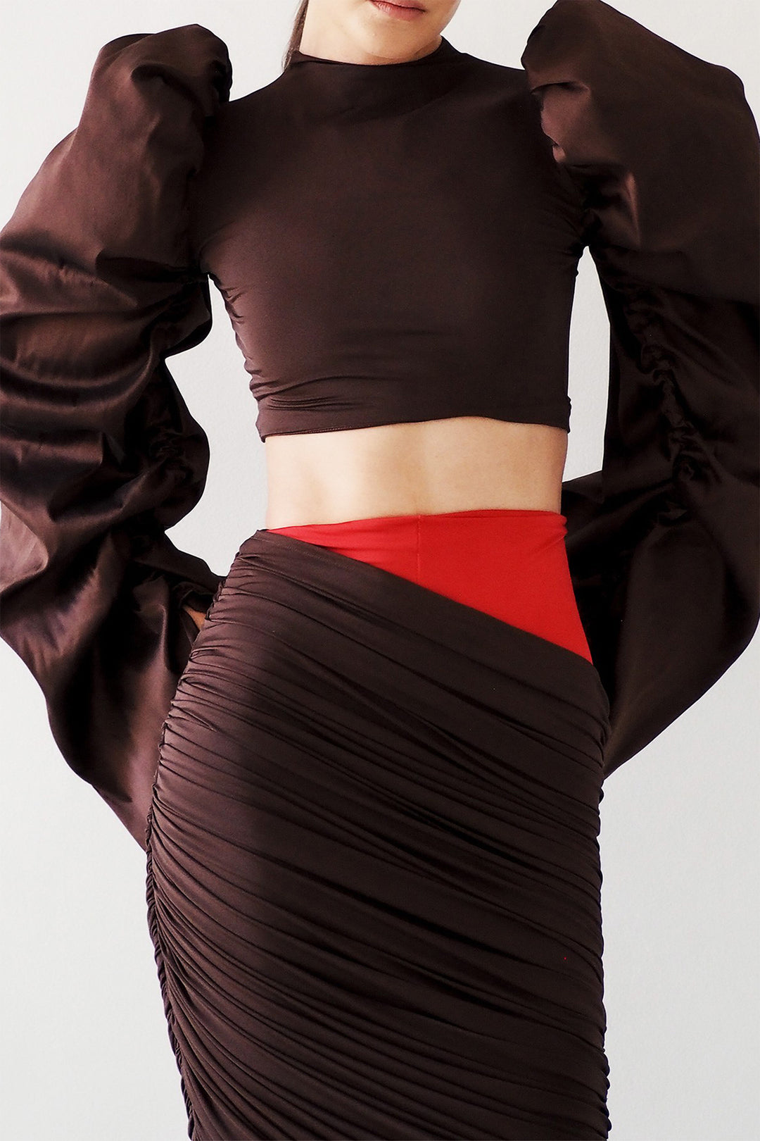 Set Skirt and Crop Top Bastille Claro