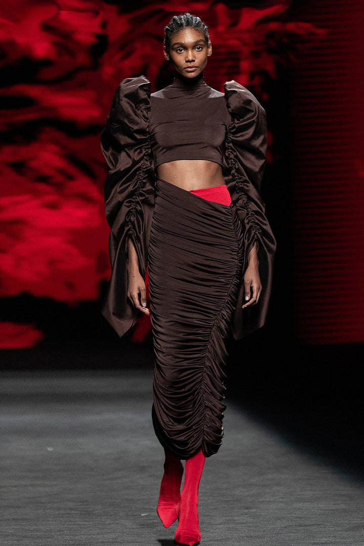 Set Skirt and Crop Top Bastille Claro