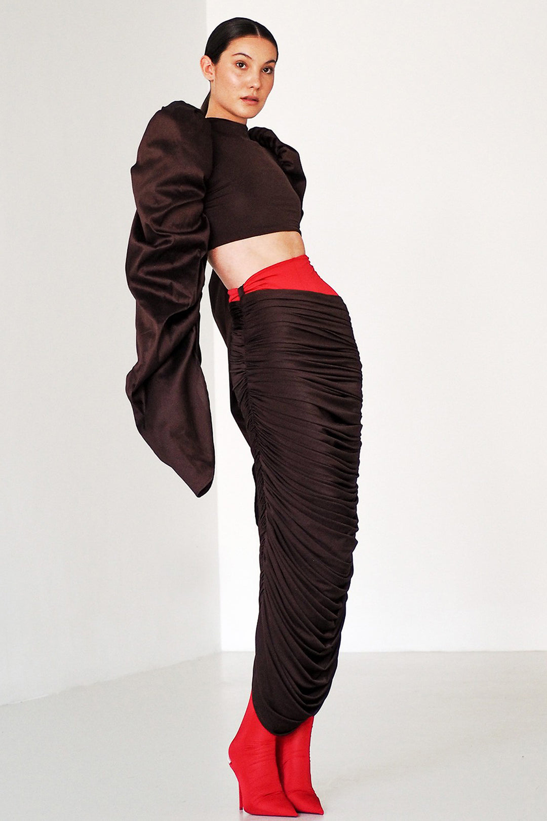 Set Skirt and Crop Top Bastille Claro