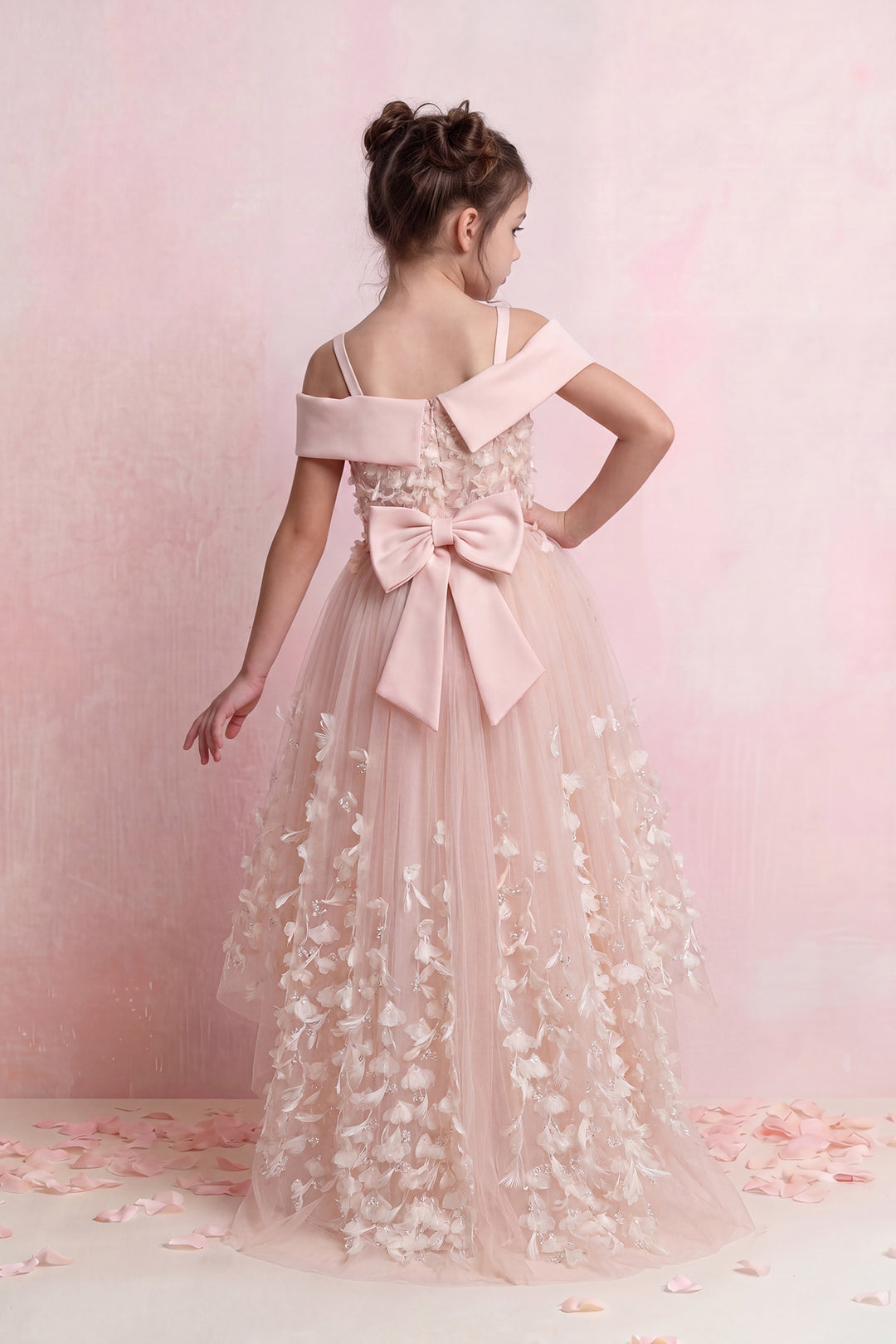 Blossom Tulle Mini Gown
