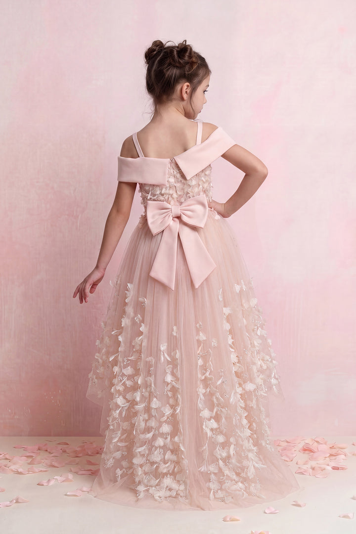 Blossom Tulle Mini Gown