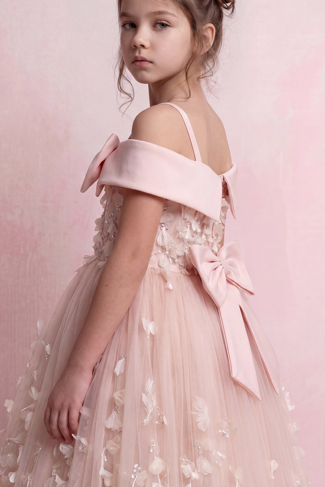 Blossom Tulle Mini Gown