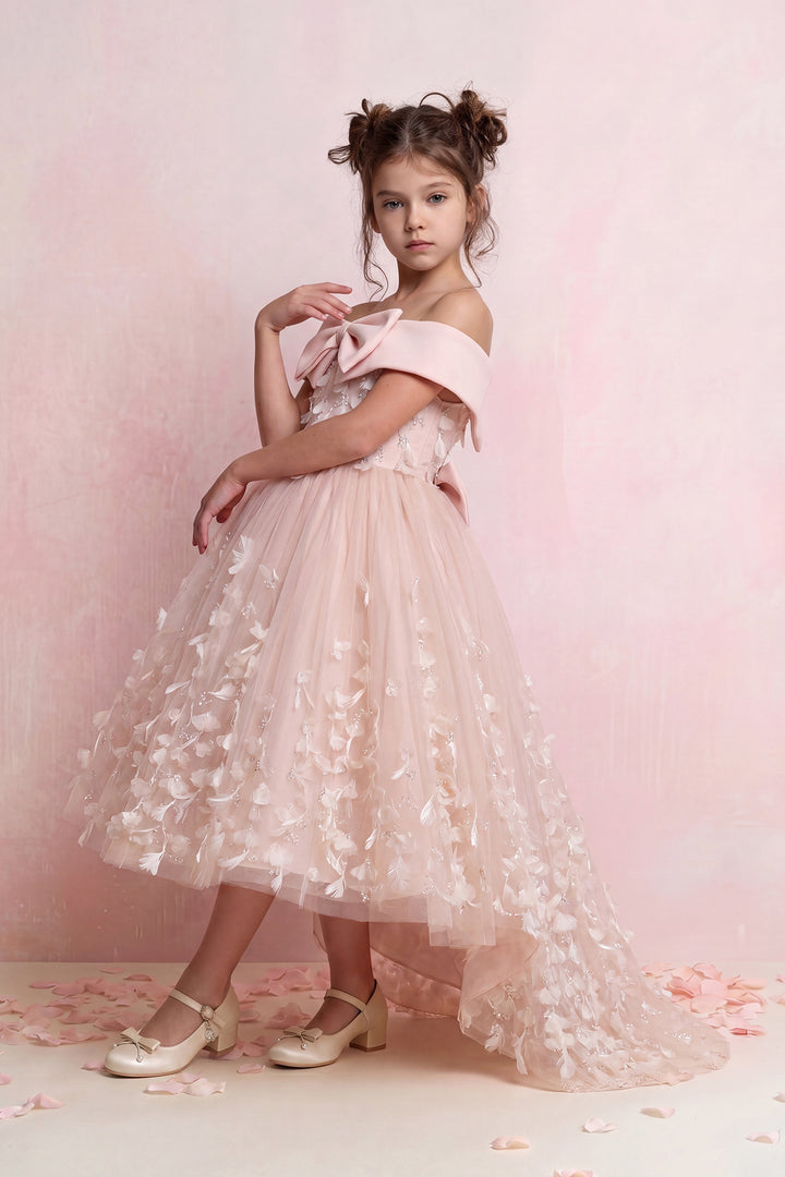 Blossom Tulle Mini Gown
