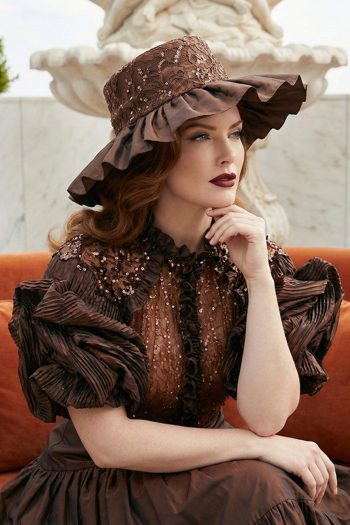 Floor-Length A-Line Dress