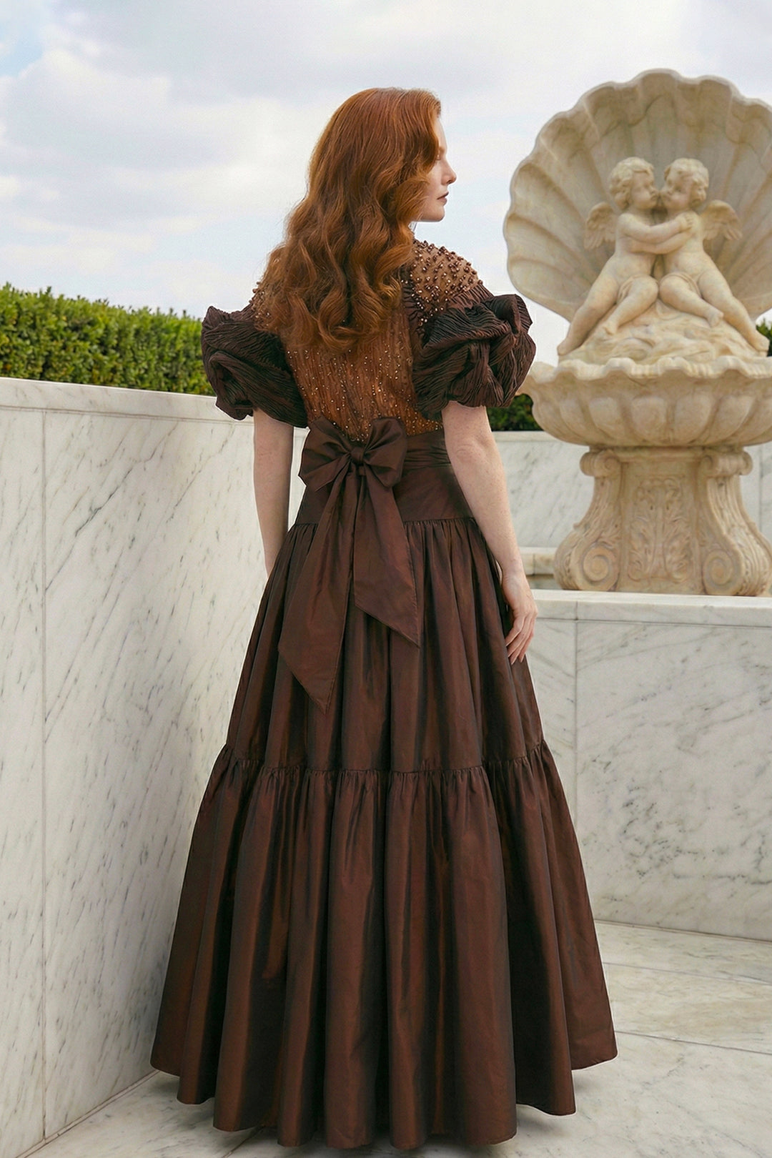 Floor-Length A-Line Dress