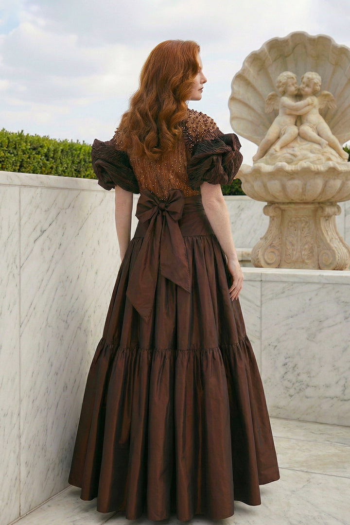 Floor-Length A-Line Dress