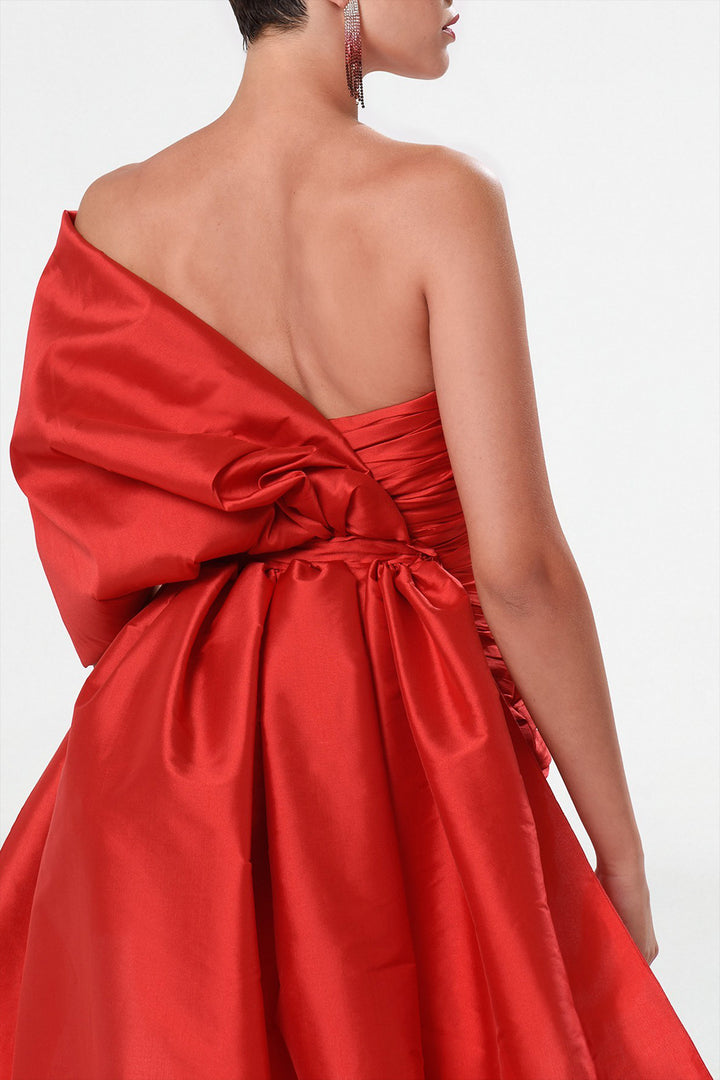 Mini Draped Dress