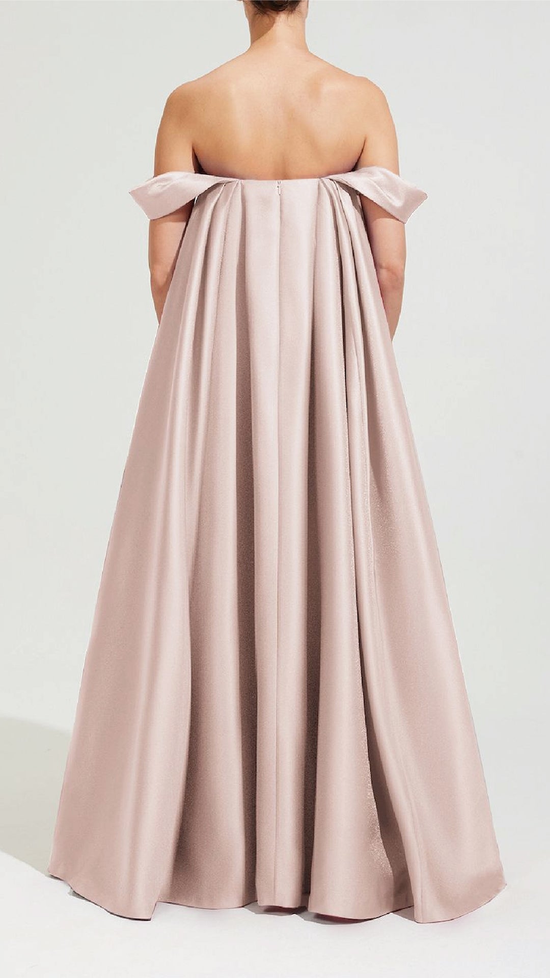 Off-The-shoulder A-line Dress with Bow