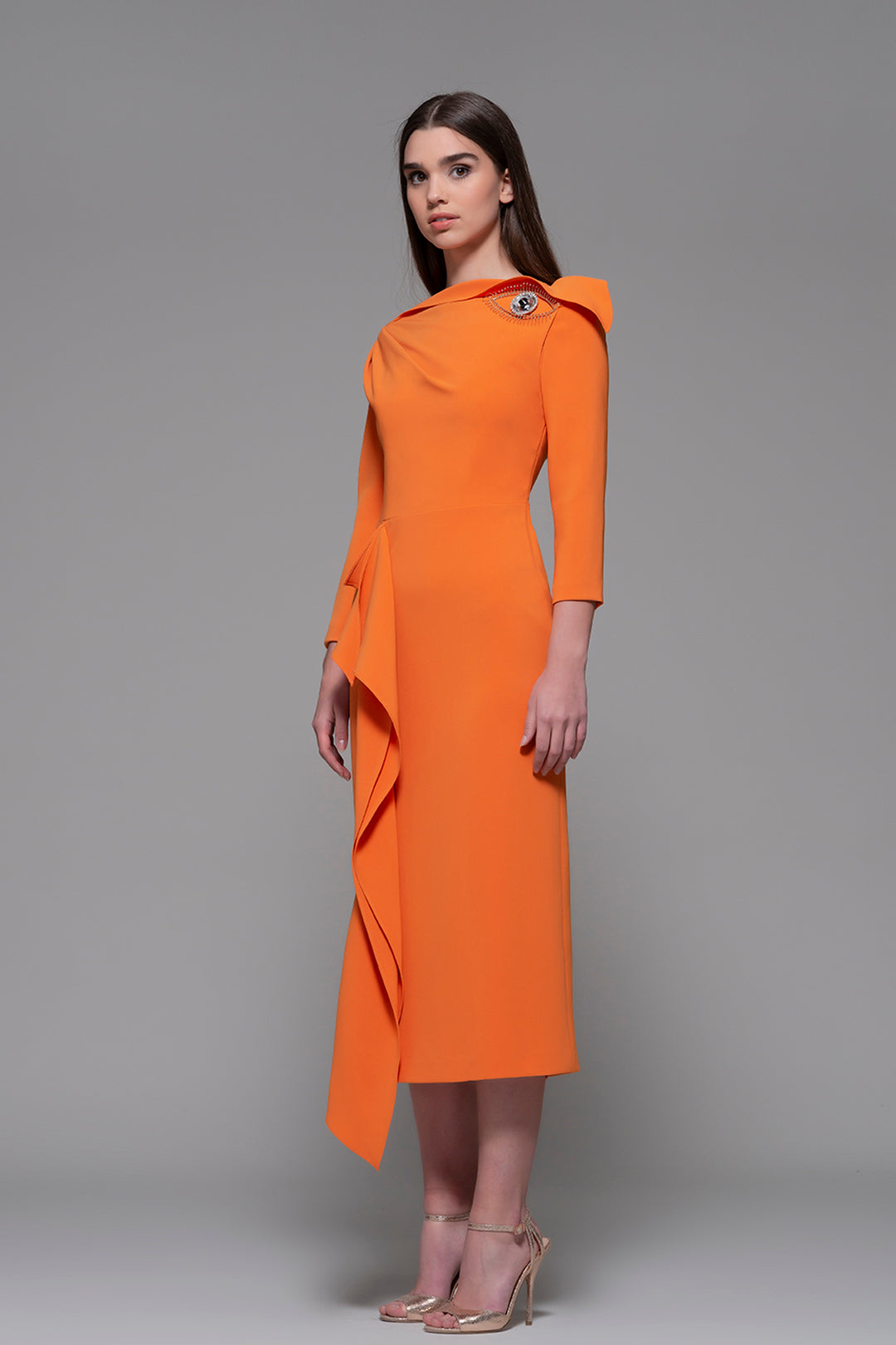 column midi dress ISLA COLUMN MIDI DRESS