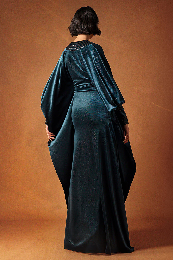 Velvet Batwing Kaftan