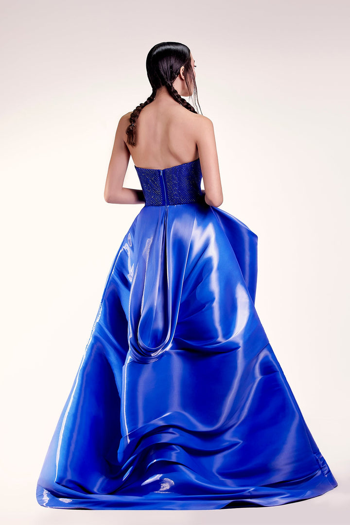 Strapless A-line Dress