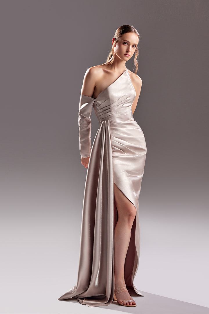 One-Shoulder Fitted Dress