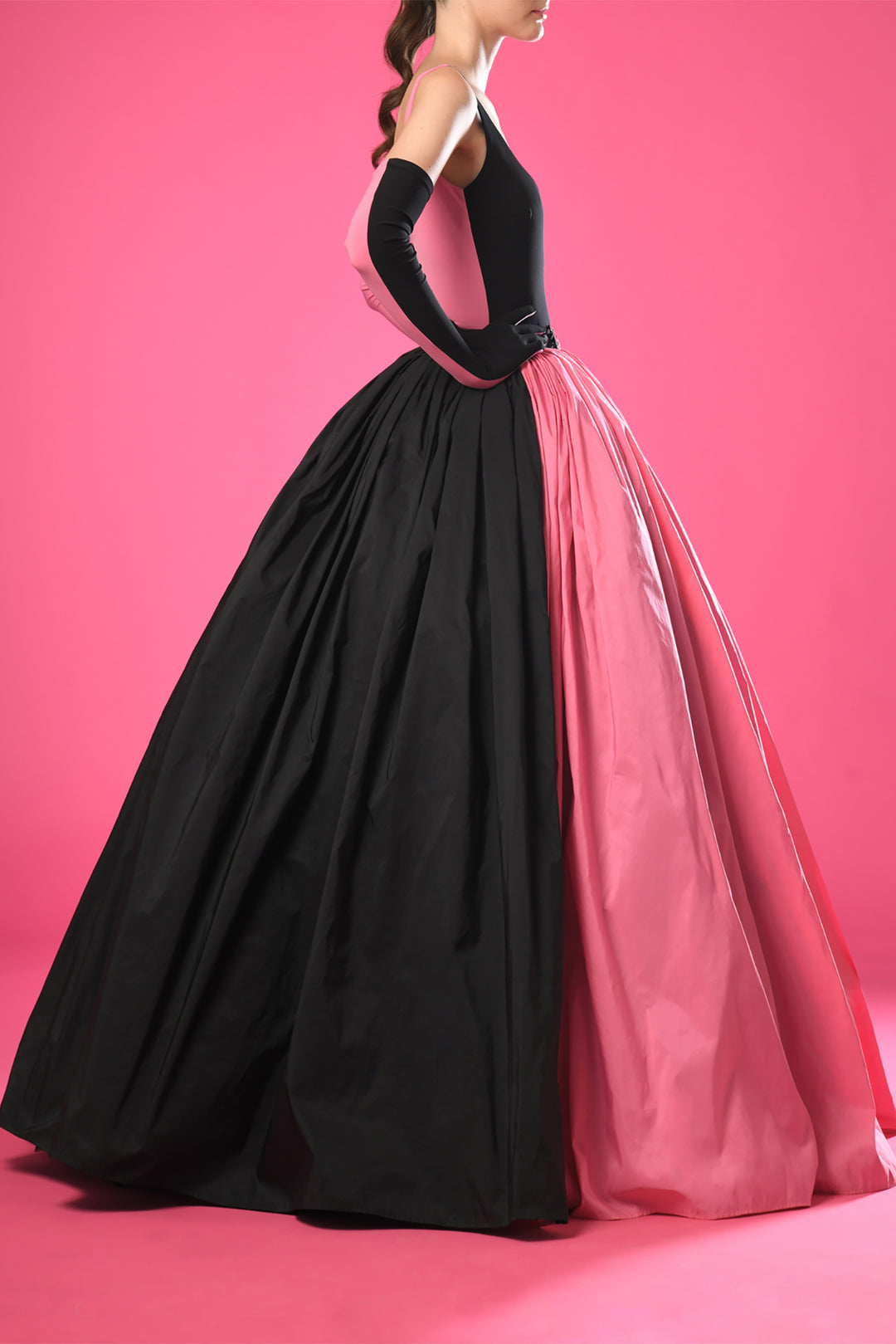 princess cut evening dresses 2026 Prom Dresses with Slit Blush Pink Cut-Out Spaghetti Straps Pleated Satin A-Line V-Neck Princess Long Evening Wedding Guest Dresses