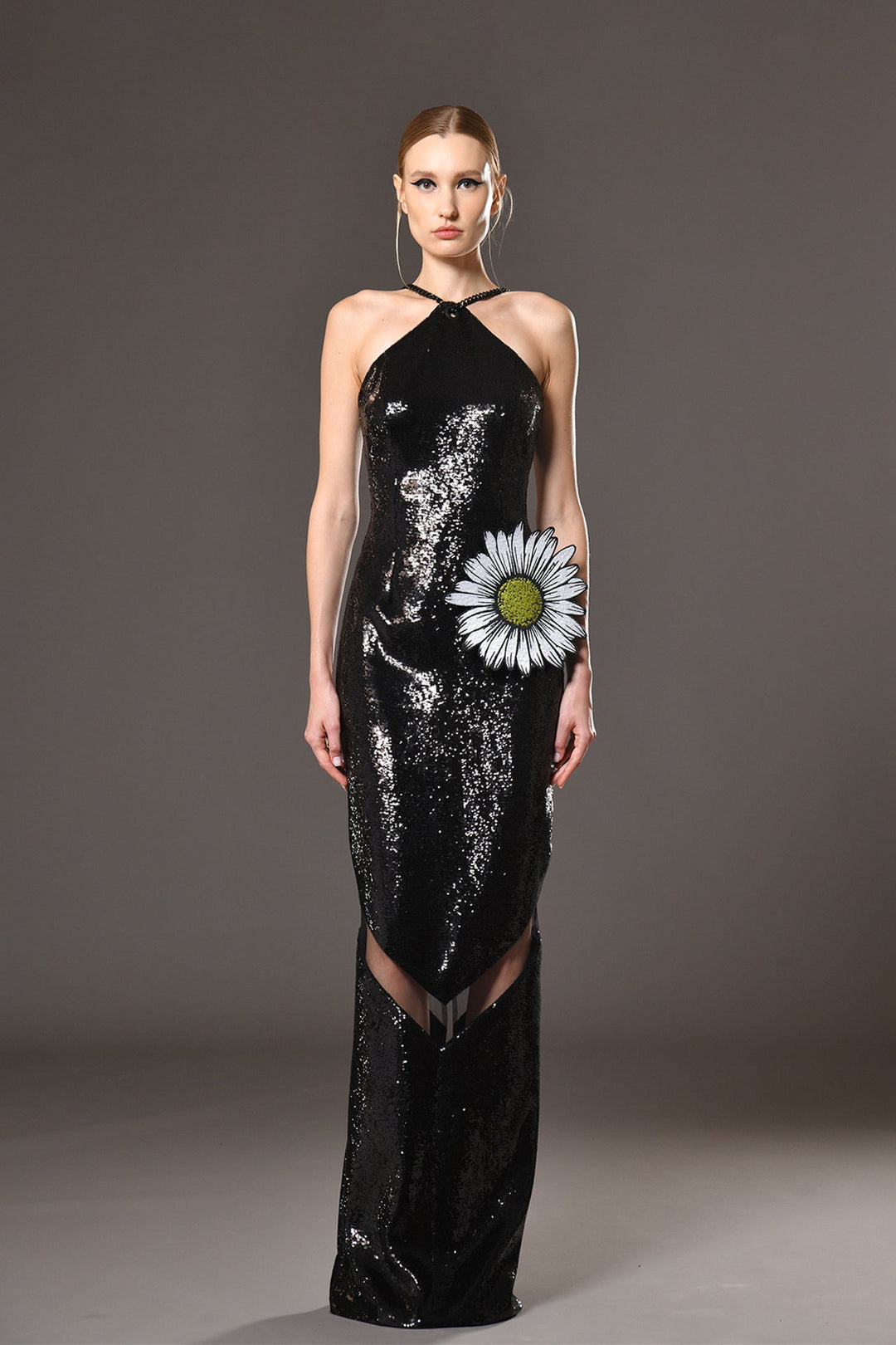 daisy sequin dress Strapless Daisy Appliqu Sequin Mini Dress 51733