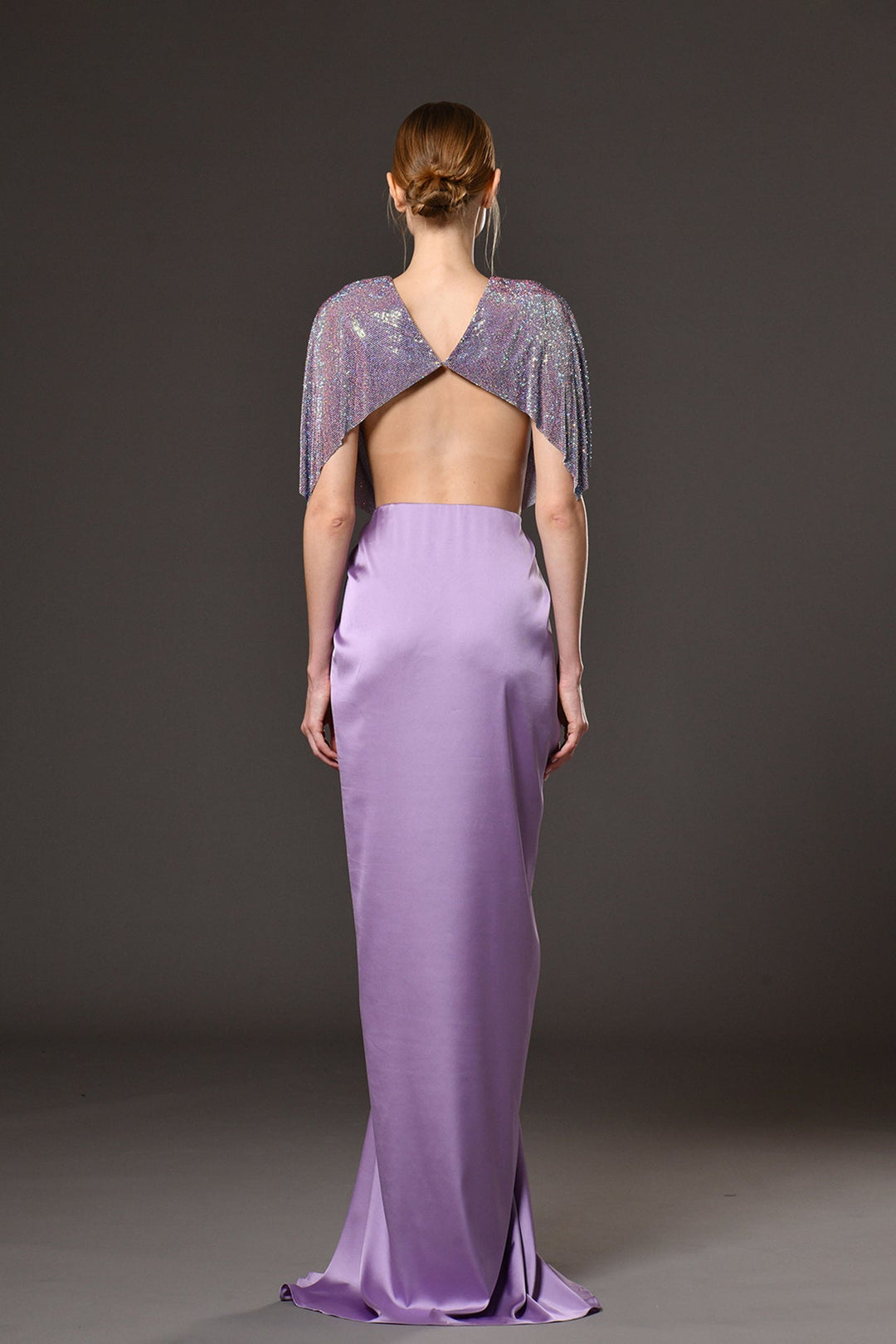 purple chainmail dress The LOLA Chainmail Dress