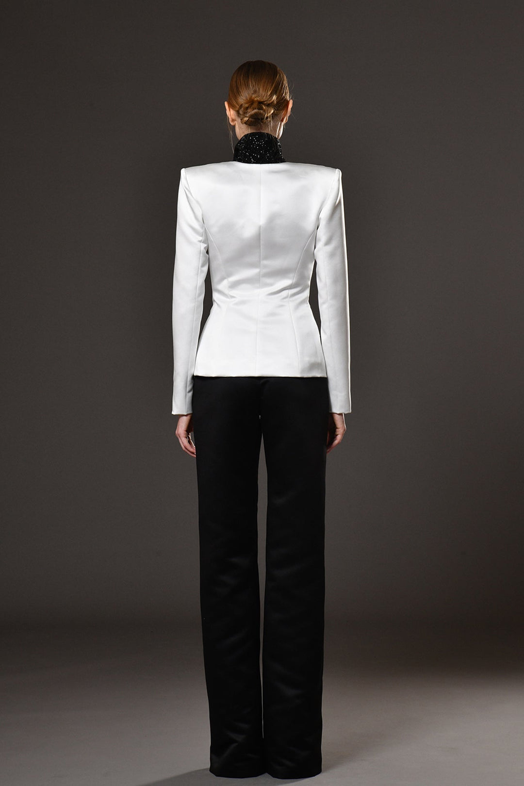 Silk Satin Radzimir Blazer and Pants